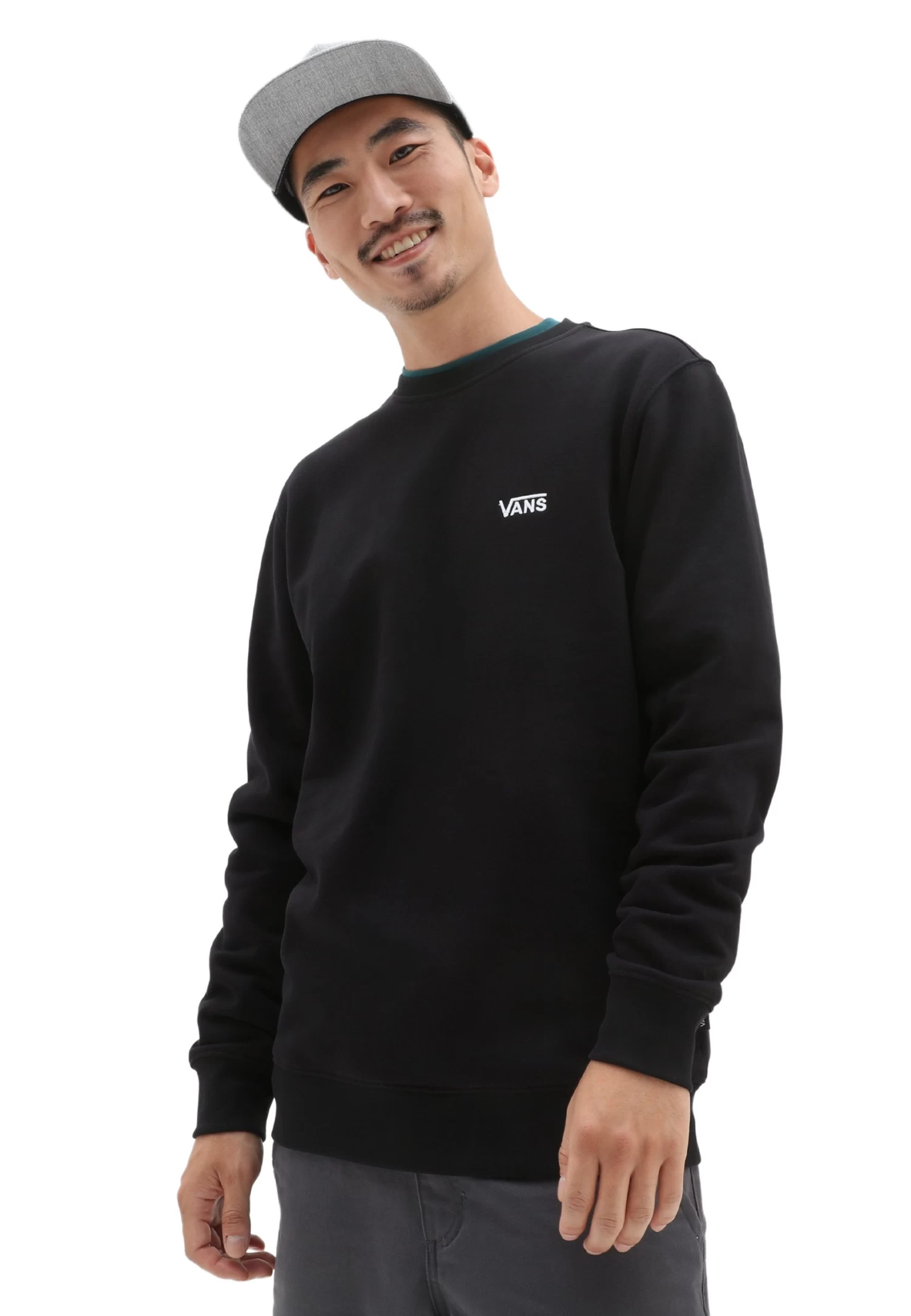 Vans Core Basic- Sweater - Black 1 Vans Core Basic- Sweater - Black