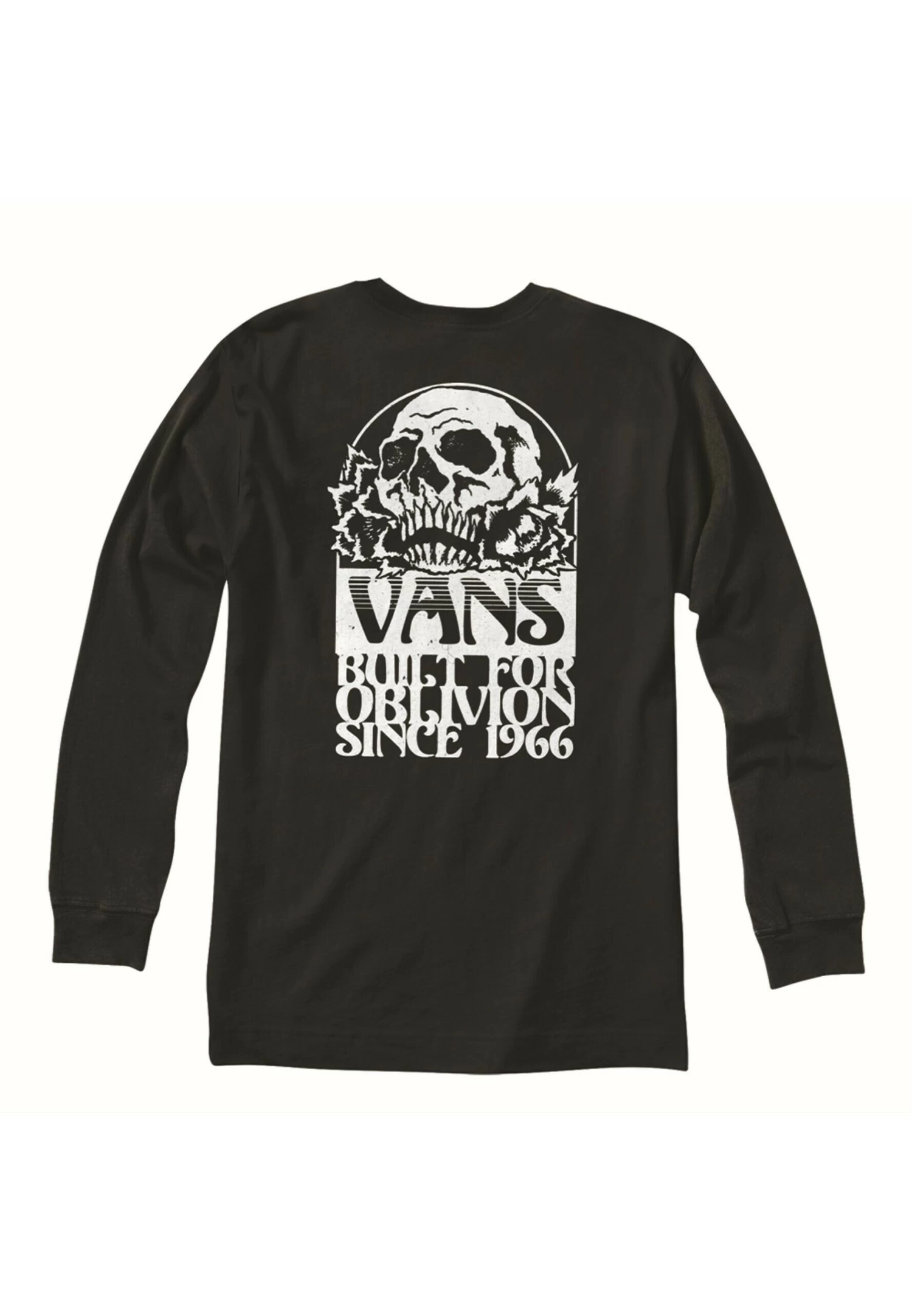 Vans Oblivion Skull- Longsleeve - Black 2 Vans Oblivion Skull- Longsleeve - Black - Afbeelding 2