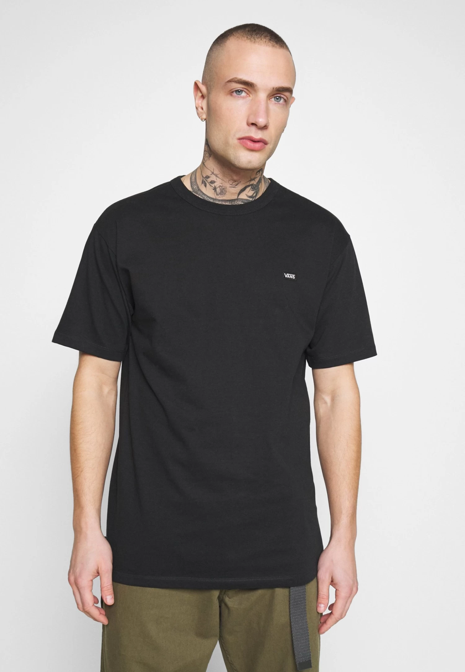 Vans Mn Off The Wall Classic Ss - T-Shirt Basic - Black 1 Vans Mn Off The Wall Classic Ss - T-Shirt Basic - Black