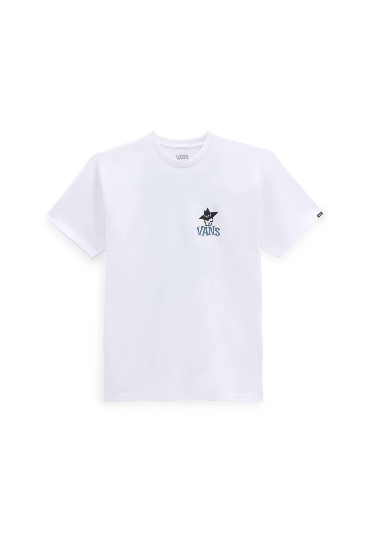 Vans Sketchy Friend Ss Tee - T-Shirt Print - White 3 Vans Sketchy Friend Ss Tee - T-Shirt Print - White - Afbeelding 3