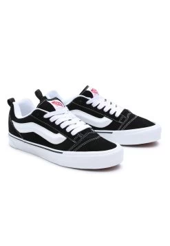 Vans Knu Skool Unisex - Skateschoenen - Black True White -Mode Verkoop 737ad719cae247bea03217edab613e34