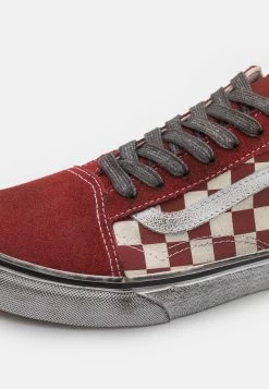 Vans Old Skool Unisex - Sneakers Laag - Stressed Red/White -Mode Verkoop 7577a9f131484c58a5d47480b78172a1
