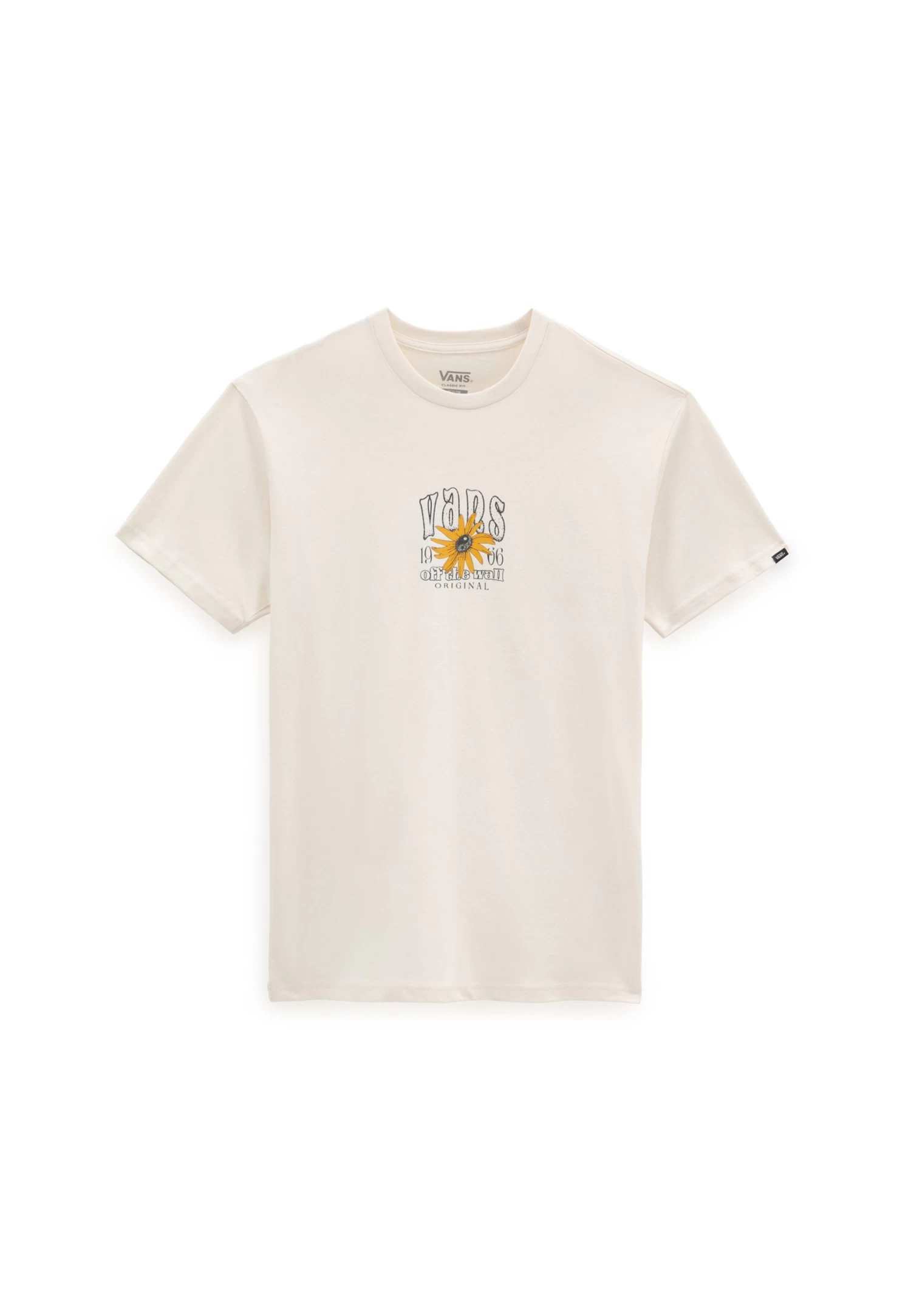 Vans Washed Floral Logo Vintage Ss- T-Shirt Print - White 4 Vans Washed Floral Logo Vintage Ss- T-Shirt Print - White - Afbeelding 4