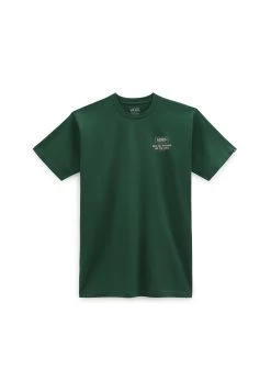 Vans All Natural Mind Ss Tee - T-Shirt Print - Dark Green -Mode Verkoop 7719adfa11c54c43938027cb95757e1e