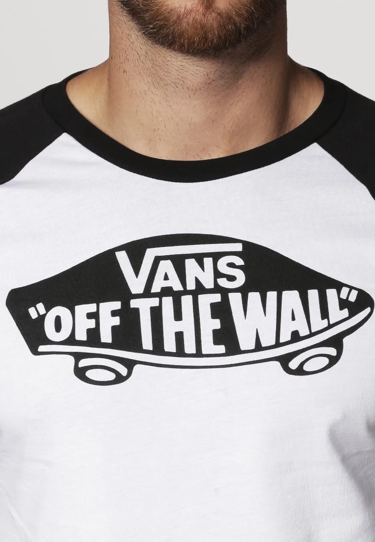 Vans Otw Raglan - Longsleeve - White/Black 5 Vans Otw Raglan - Longsleeve - White/Black - Afbeelding 5