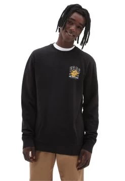 Vans Small Flower Crew - Sweater - Black