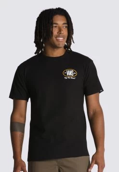 Vans Team Player Checkerboard - T-Shirt Print - Black