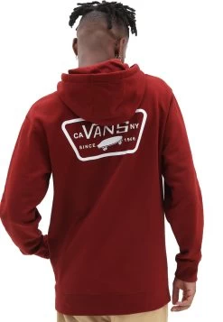 Vans Mn Full Patched Po Ii - Hoodie - Medium Red