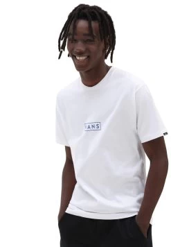Vans Mn Classic Easy Box - T-Shirt Print - White/True Blue
