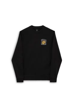 Vans Small Flower Crew - Sweater - Black -Mode Verkoop 828b1999a44441929f1f88b04be48f48