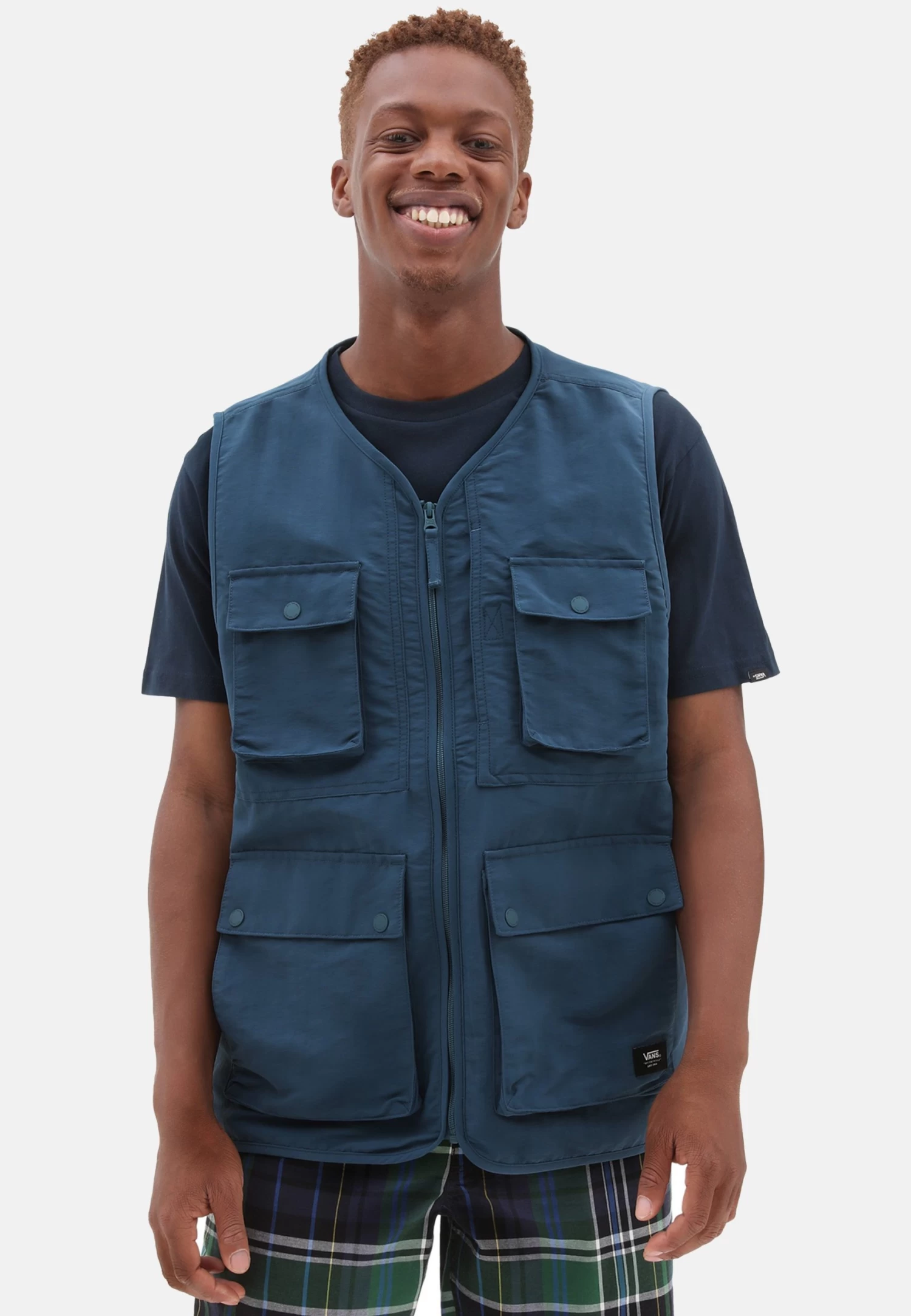 Vans Great Escape - Bodywarmer - Medium Blue 1 Vans Great Escape - Bodywarmer - Medium Blue