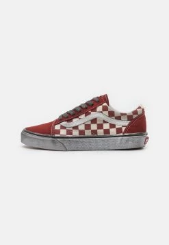 Vans Old Skool Unisex - Sneakers Laag - Stressed Red/White