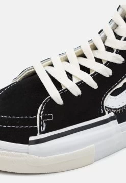 Vans Sk8 Reconstruct Unisex - Sneakers Hoog - Black/True White -Mode Verkoop 8e1ca0a6ec524c328d58e661581e2655