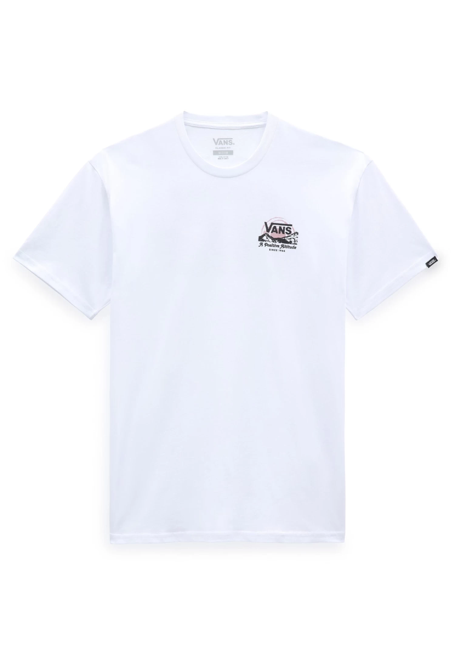 Vans Positive Attitude Ss- T-Shirt Print - White 1 Vans Positive Attitude Ss- T-Shirt Print - White