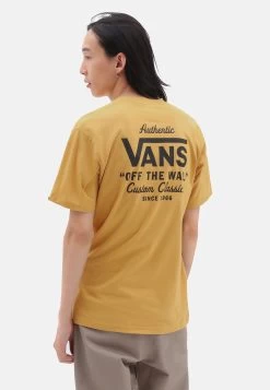 Vans Mn Holder St Classic - T-Shirt Print - Medium Yellow