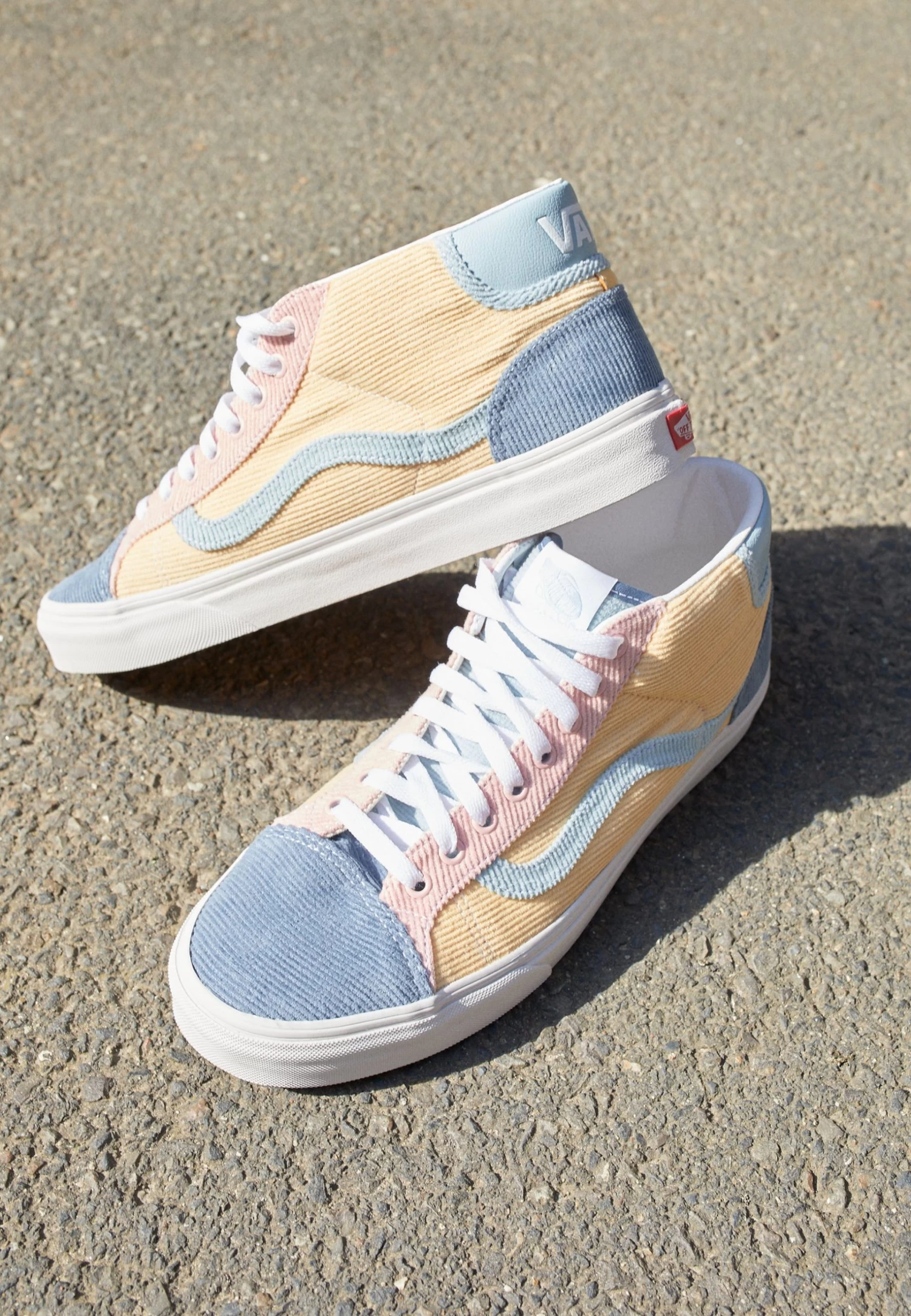Vans Mid Skool 37 Unisex - Sneakers Hoog - Cement Blue/Impala 3 Vans Mid Skool 37 Unisex - Sneakers Hoog - Cement Blue/Impala - Afbeelding 3