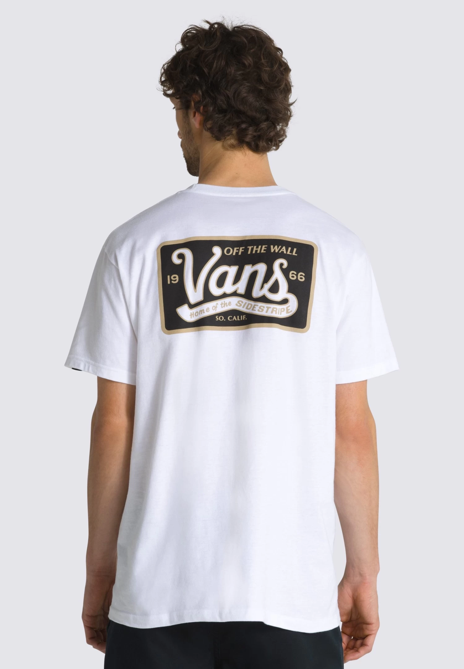 Vans Home Of The Sidestripe Ss - T-Shirt Print - White 2 Vans Home Of The Sidestripe Ss - T-Shirt Print - White - Afbeelding 2