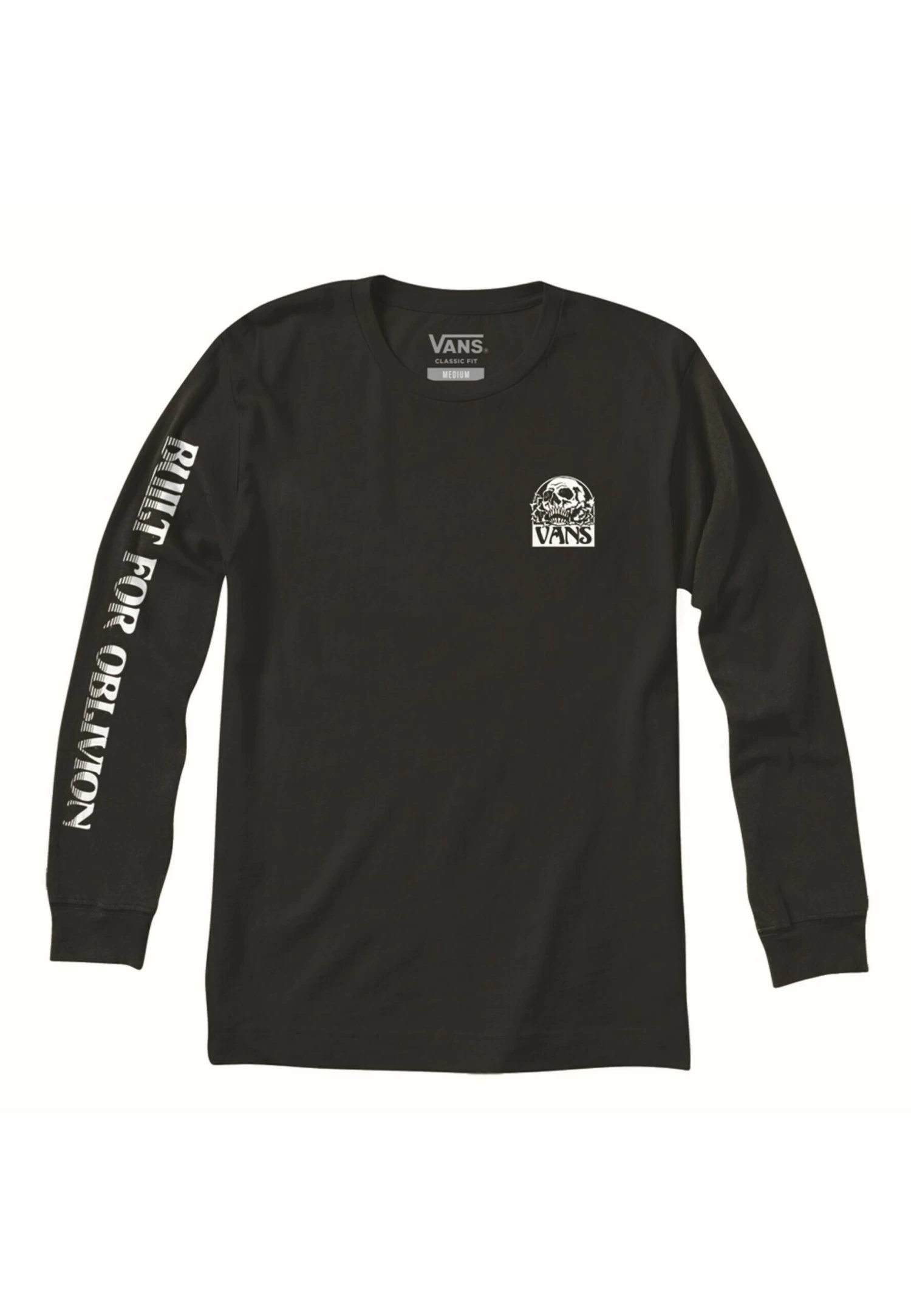 Vans Oblivion Skull- Longsleeve - Black 1 Vans Oblivion Skull- Longsleeve - Black
