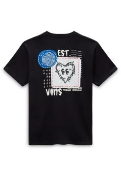 Vans Denim Patch - T-Shirt Print - Black -Mode Verkoop 983522cfe961420cb44edd6371423963