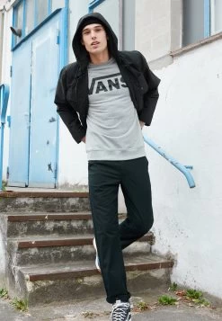 Vans Classic Crew Ii - Sweater - Cement Heather-Black -Mode Verkoop 99293c540a4746469f3bf571f0c135f3