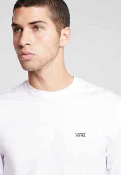 Vans Left Chest Hit - Longsleeve - White -Mode Verkoop 9ce21fa7963b4cf5a6d0f6d8bacee20e