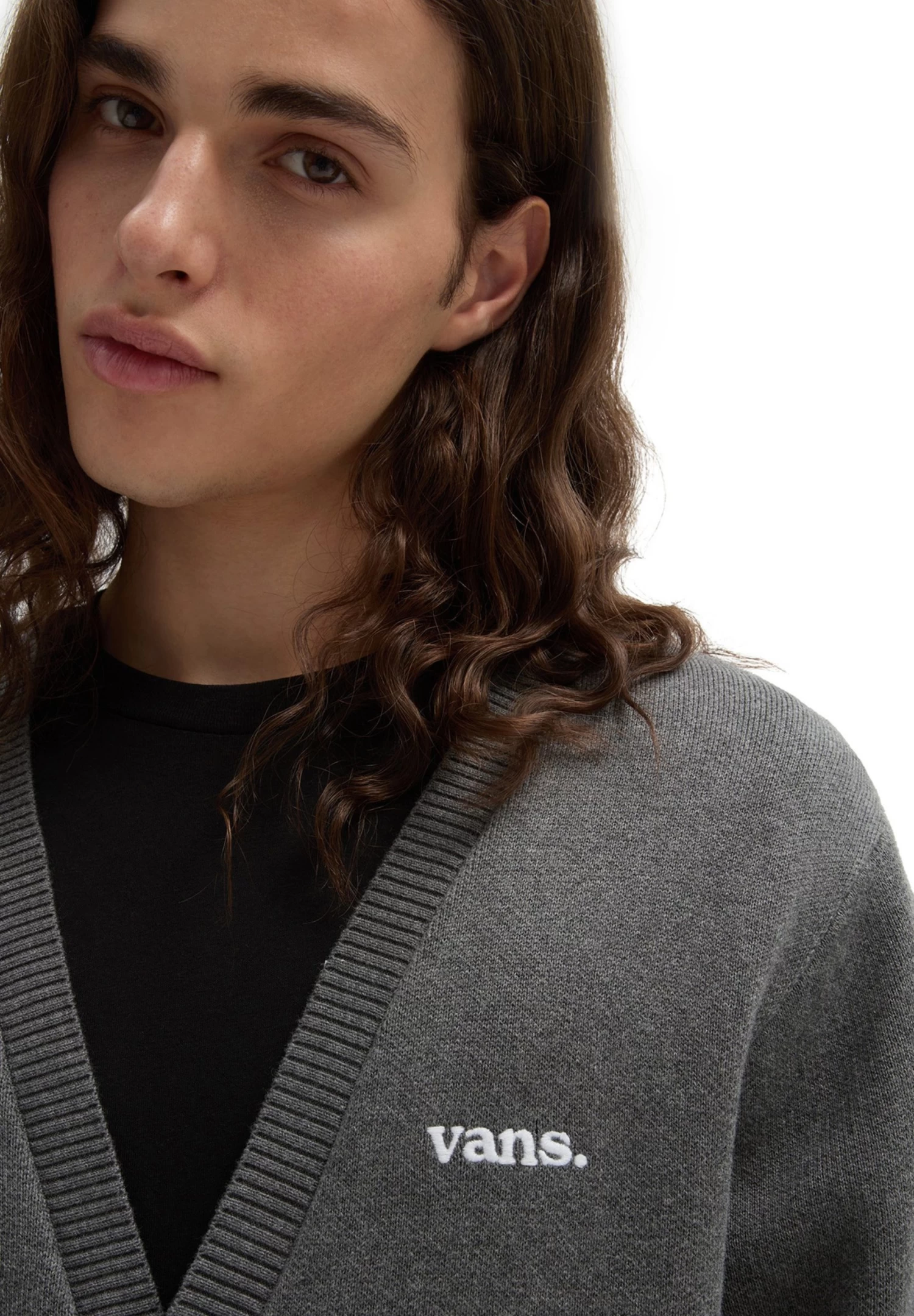 Vans Halecrest - Vest - Charcoal Heather 3 Vans Halecrest - Vest - Charcoal Heather - Afbeelding 3