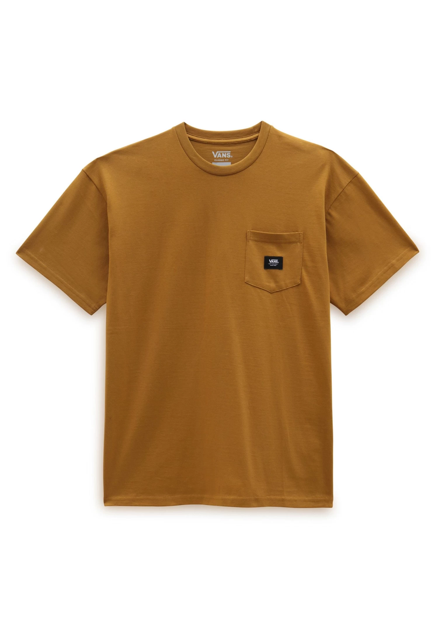 Vans Mn Patch Pocket - T-Shirt Basic - Golden Brown 1 Vans Mn Patch Pocket - T-Shirt Basic - Golden Brown