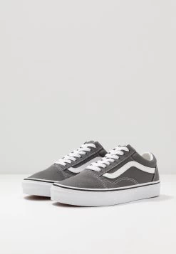Vans Ua Old Skool - Sneakers Laag - Pewter/True White -Mode Verkoop a8c4e5a9452e46428018c538271d5c7f