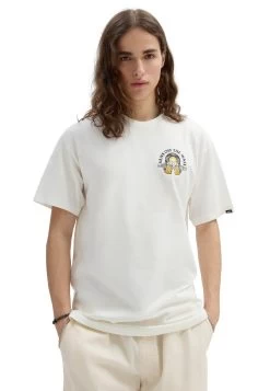 Vans Brew Bros Tunes Ss- T-Shirt Print - Marshmallow