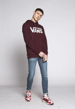 Vans Mn Classic Po H - Hoodie - Port Royale/White -Mode Verkoop aa08bfba006140c093580d0c0866871b