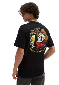 Vans Coldest In Town Ss- T-Shirt Print - Black