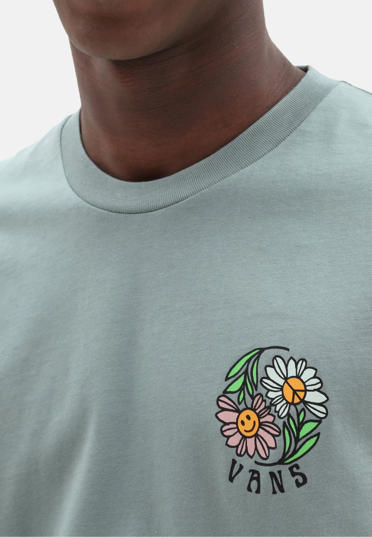 Vans Elevated Minds- T-Shirt Print - Medium Green 2 Vans Elevated Minds- T-Shirt Print - Medium Green - Afbeelding 2