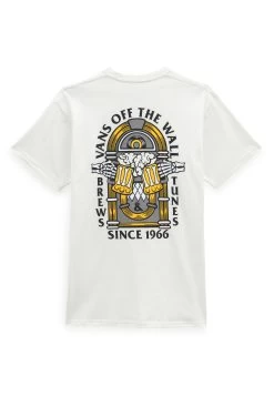 Vans Brew Bros Tunes Ss- T-Shirt Print - Marshmallow -Mode Verkoop b2e194fe46c1438c9752088164e2bc3b