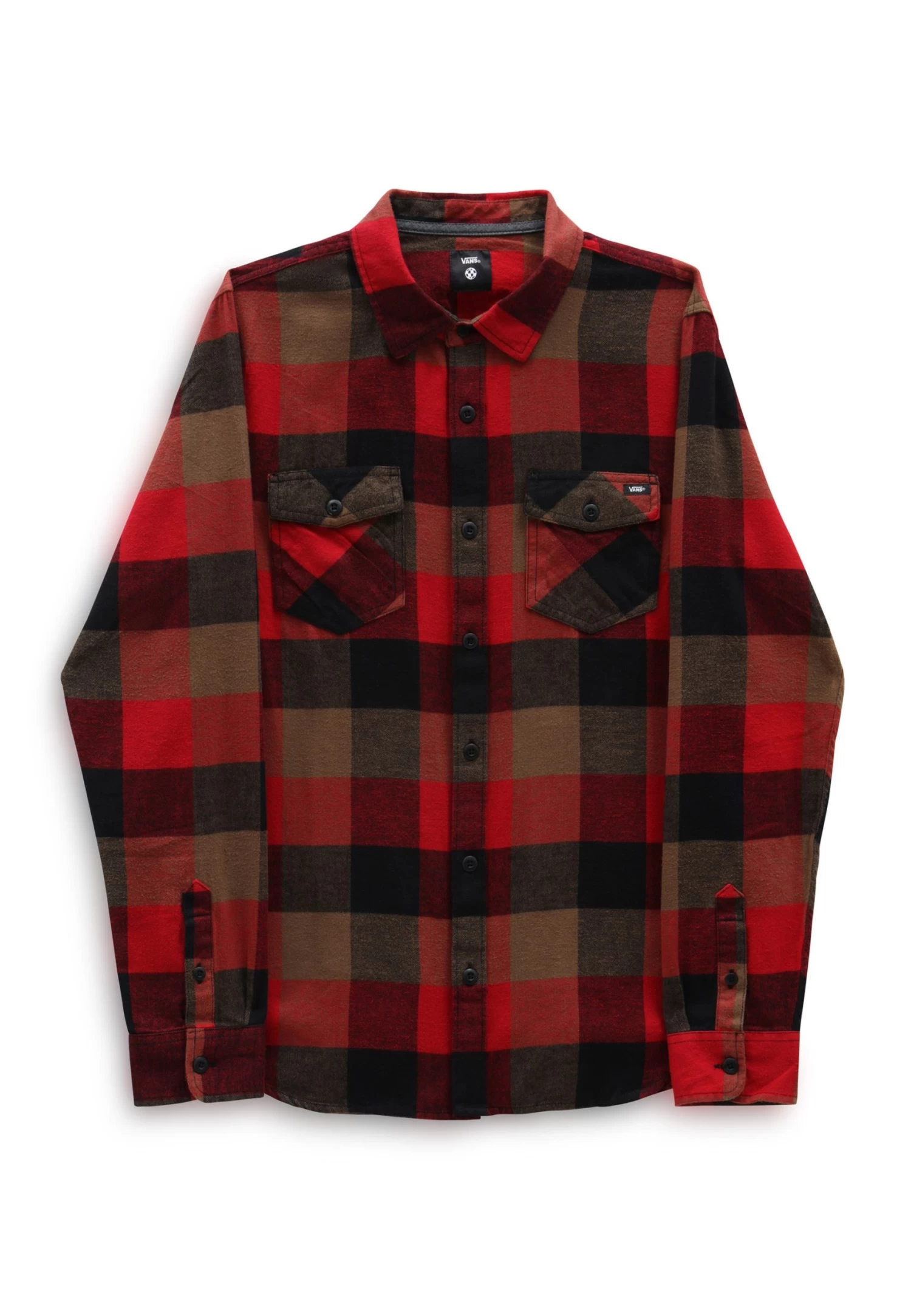 Vans Mn Box- Overhemd - Chili Pepper Sepia 1 Vans Mn Box- Overhemd - Chili Pepper Sepia