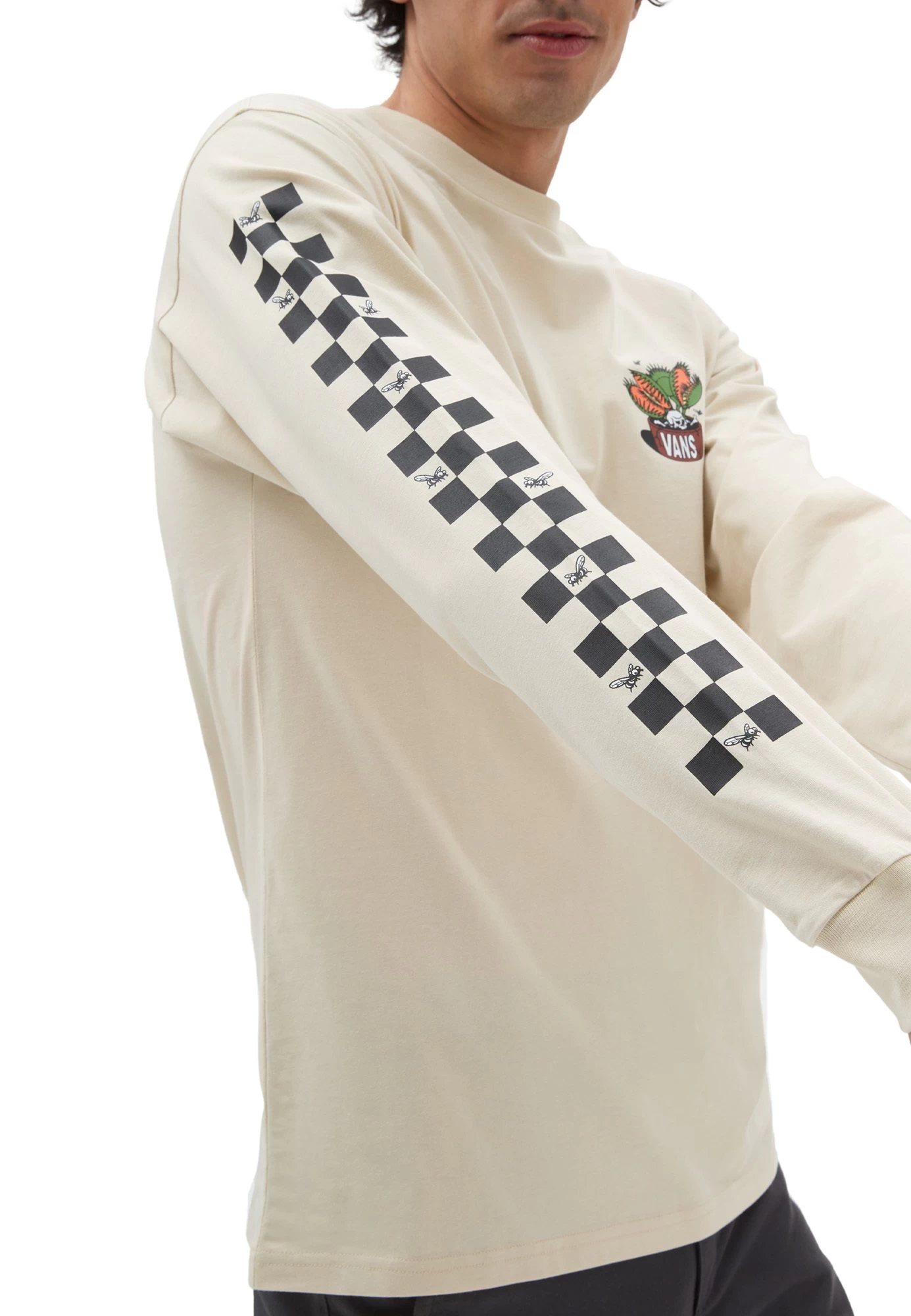 Vans Planter- Longsleeve - Light Beige 1 Vans Planter- Longsleeve - Light Beige