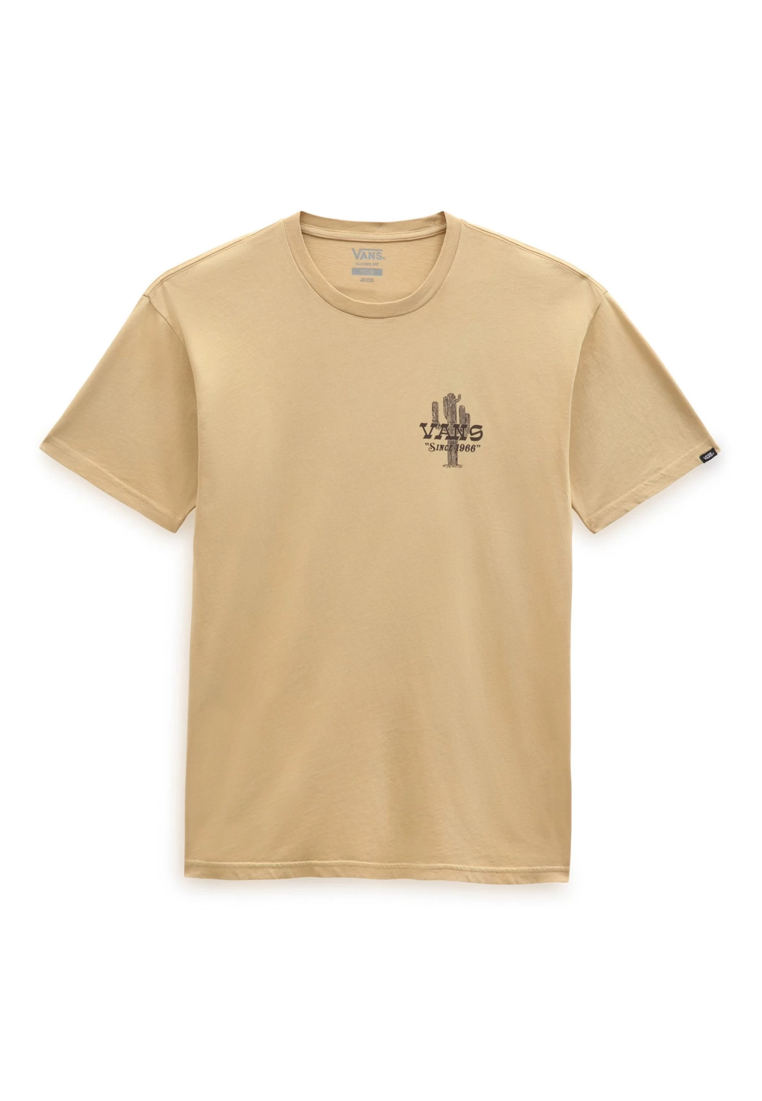 Vans On The Road Overdye Ss- T-Shirt Print - Taos Taupe 1 Vans On The Road Overdye Ss- T-Shirt Print - Taos Taupe