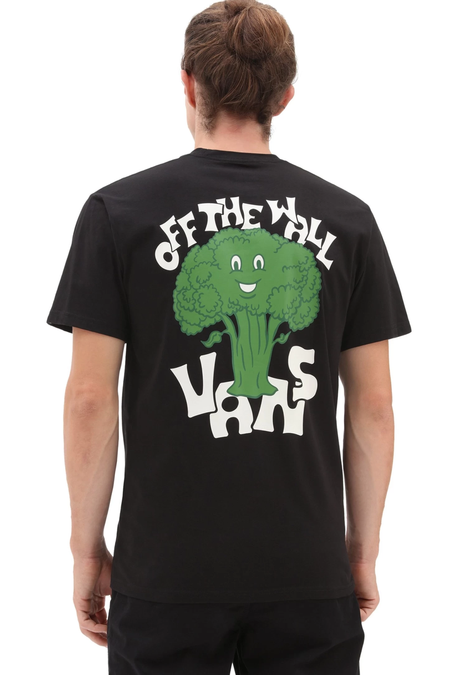Vans Off The Broccoli Ss Tee - T-Shirt Print - Black 1 Vans Off The Broccoli Ss Tee - T-Shirt Print - Black