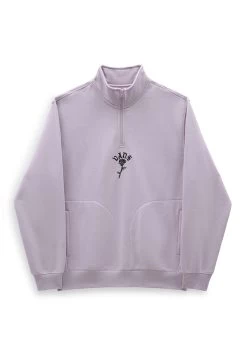 Vans Pocket Q Zip - Sweater - Lavender Frost