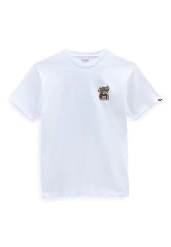 Vans Trap Planter Ii - T-Shirt Print - White