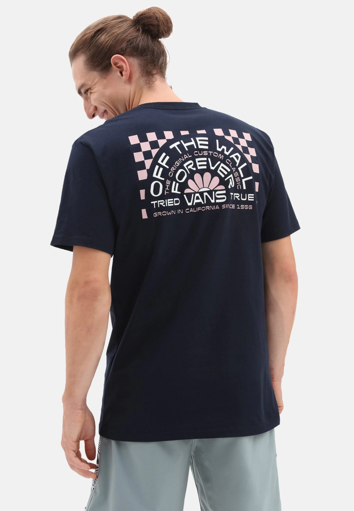Vans Forever Ss - T-Shirt Print - Navy 1 Vans Forever Ss - T-Shirt Print - Navy