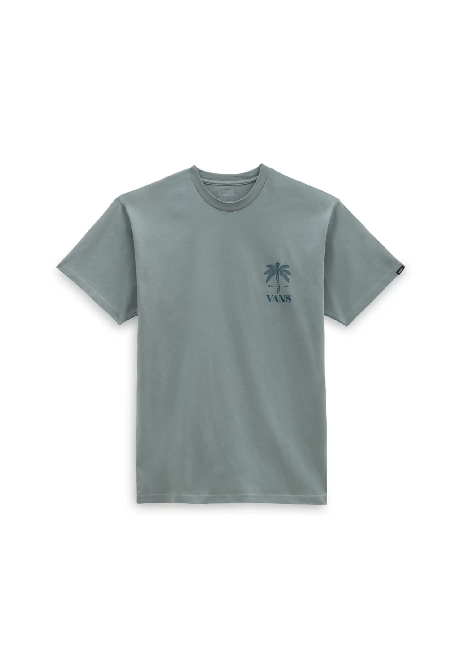 Vans Pool Side Resort Ss- T-Shirt Print - Medium Green 2 Vans Pool Side Resort Ss- T-Shirt Print - Medium Green - Afbeelding 2