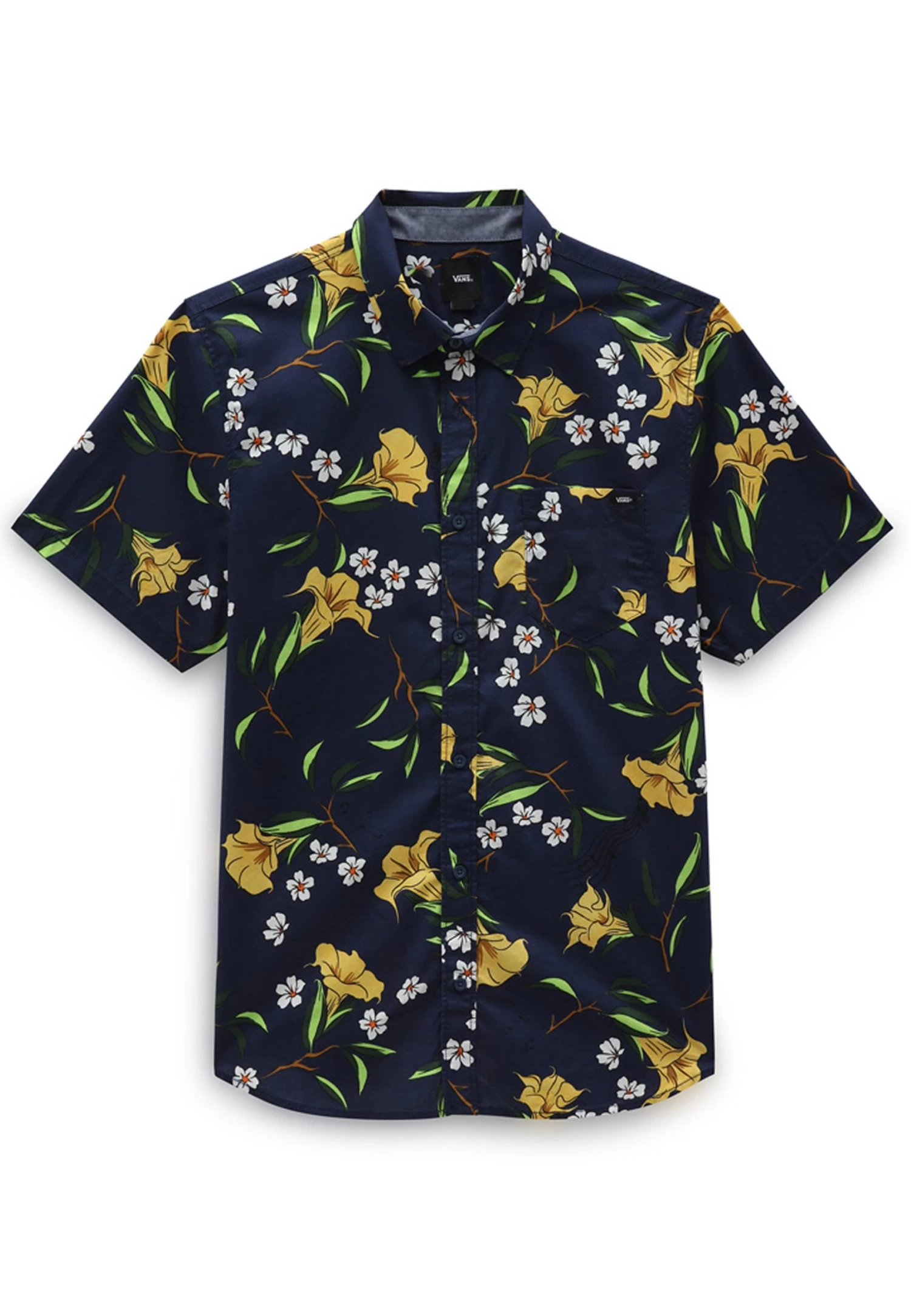 Vans Thompson Ss- Overhemd - Dress Blues 1 Vans Thompson Ss- Overhemd - Dress Blues