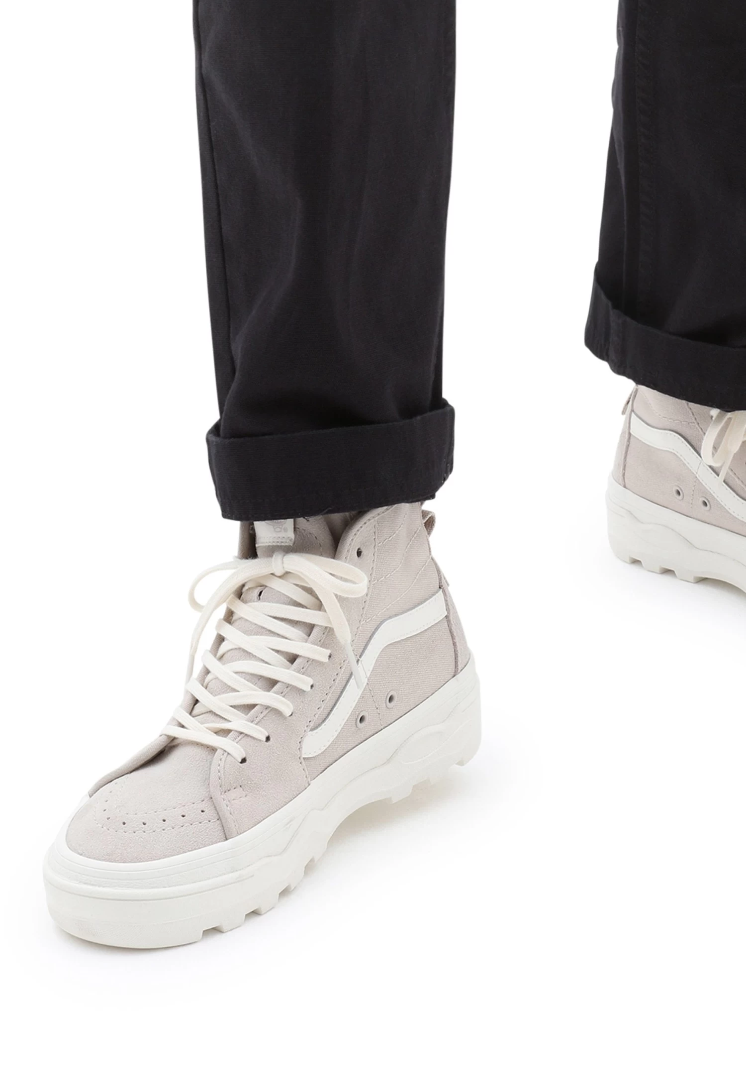 Vans Ua Sentry - Enkellaarsjes Met Plateauzool - Medium Brown 1 Vans Ua Sentry - Enkellaarsjes Met Plateauzool - Medium Brown