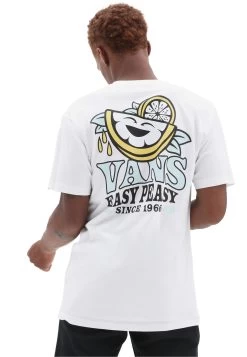 Vans Easy Peasy - T-Shirt Print - White