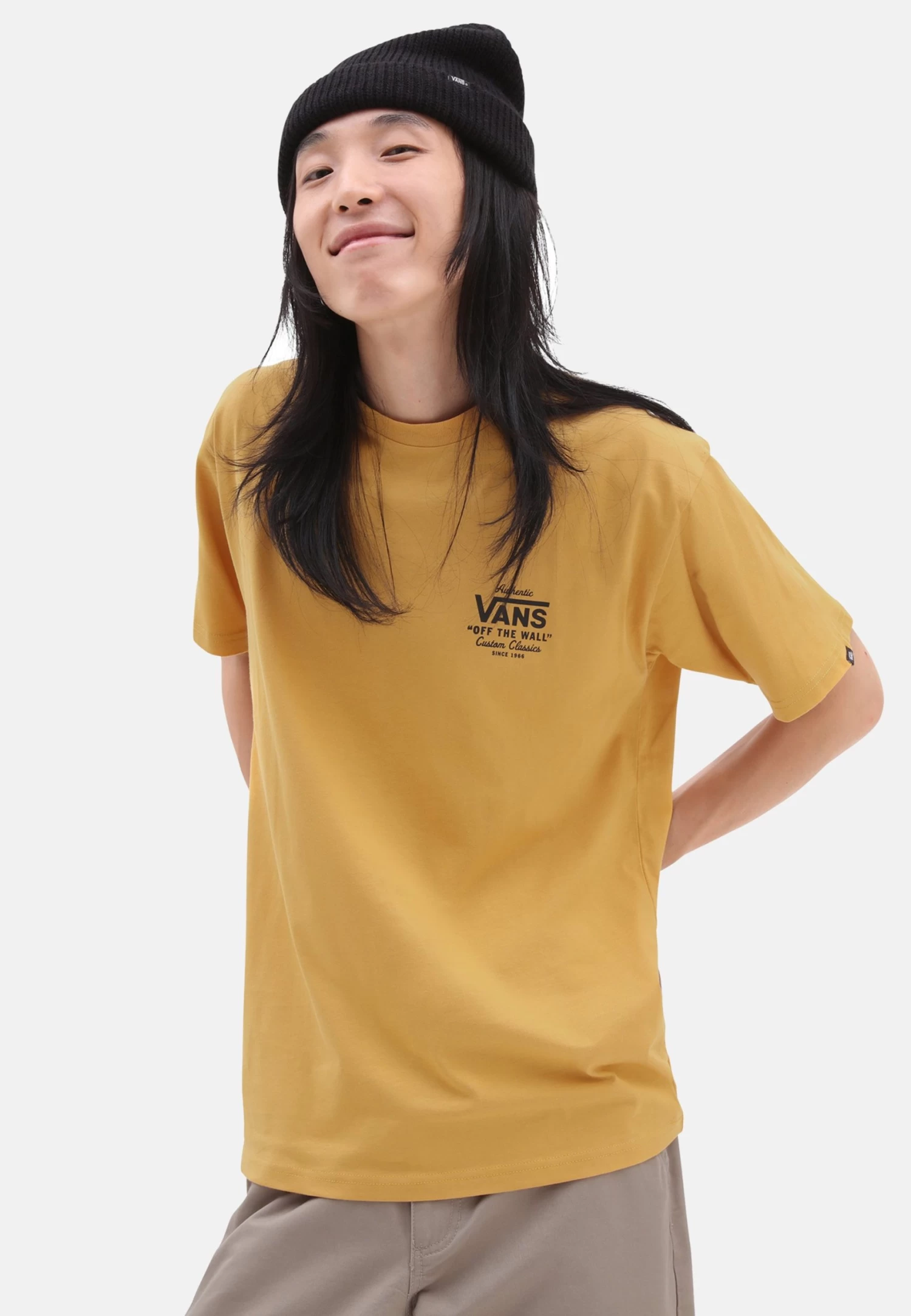 Vans Mn Holder St Classic - T-Shirt Print - Medium Yellow 2 Vans Mn Holder St Classic - T-Shirt Print - Medium Yellow - Afbeelding 2
