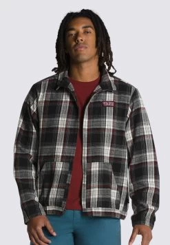 Vans Coyle Cropped Plaid - Lichte Jas - Medium Beige