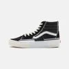 Vans Sk8 Reconstruct Unisex - Sneakers Hoog - Black/True White