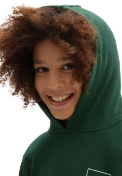 Vans By Print Box Back Po - Hoodie - Dark Green -Mode Verkoop d3a847008f11478aa51d3629be9da07a