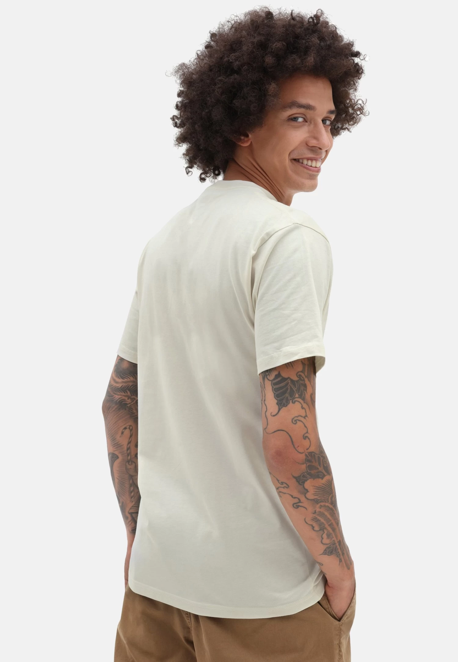 Vans Strange Times Ss - T-Shirt Print - White 2 Vans Strange Times Ss - T-Shirt Print - White - Afbeelding 2