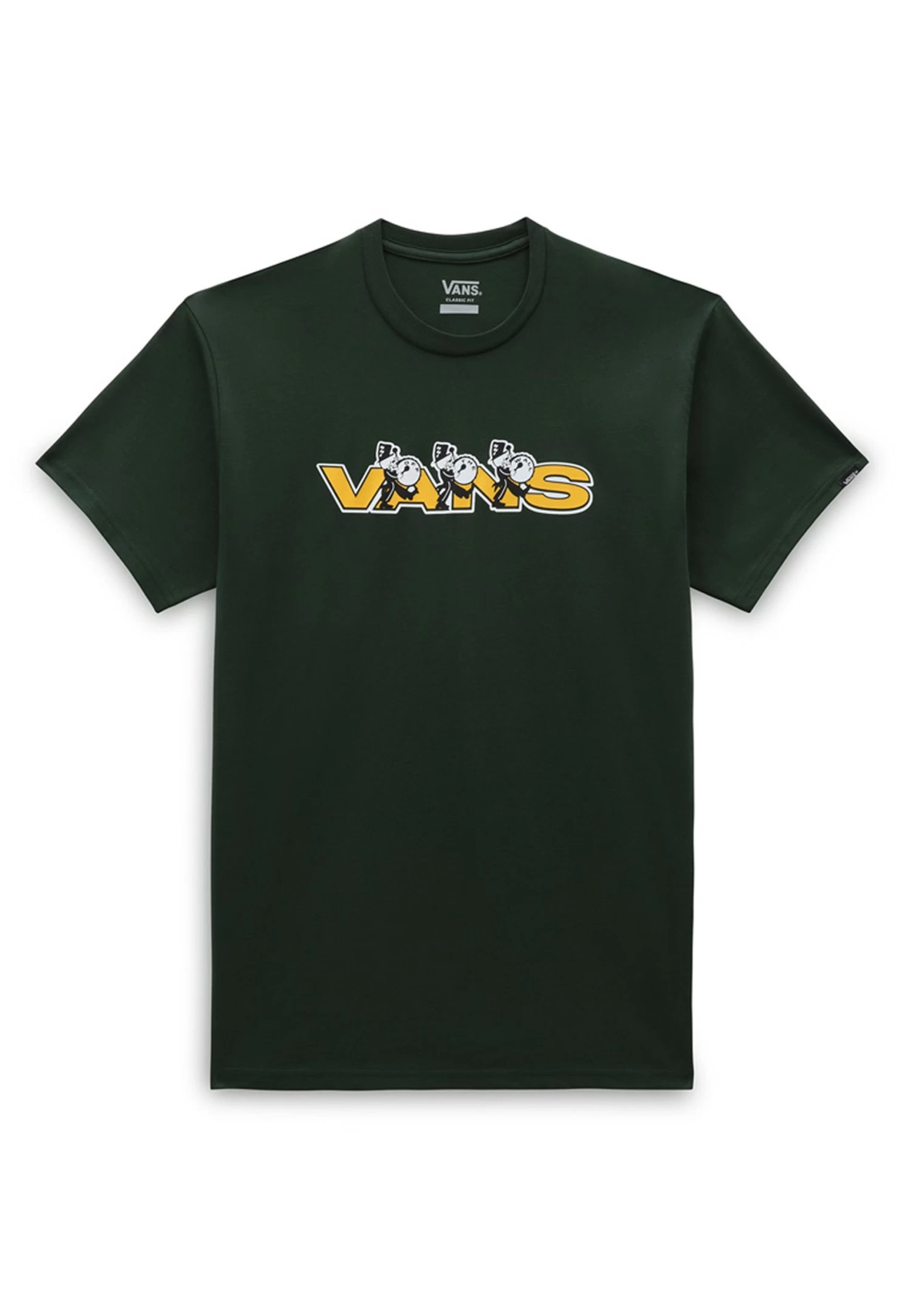 Vans Marching Logo Ss- T-Shirt Print - Mountain View 1 Vans Marching Logo Ss- T-Shirt Print - Mountain View